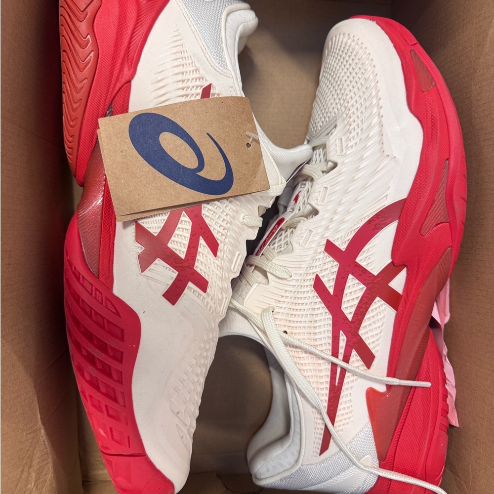 ASICS men’s tennis shoe size 13 flyte foam 3